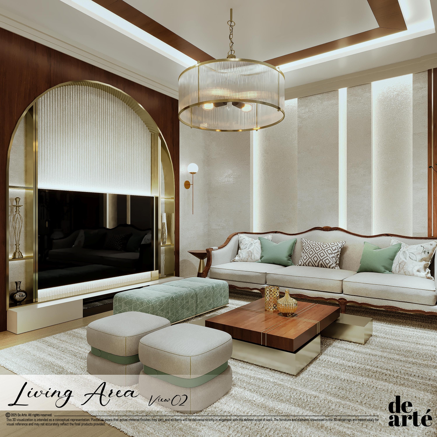 Classic living room — Trivandrum